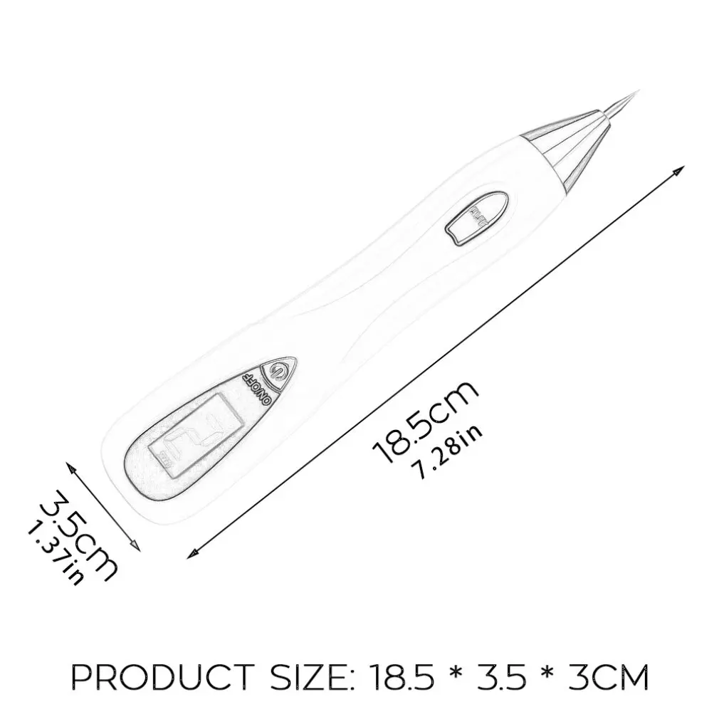 Лазерная ручка для удаления родинок с ЖК экраном 9 уровней инструмент бородавок