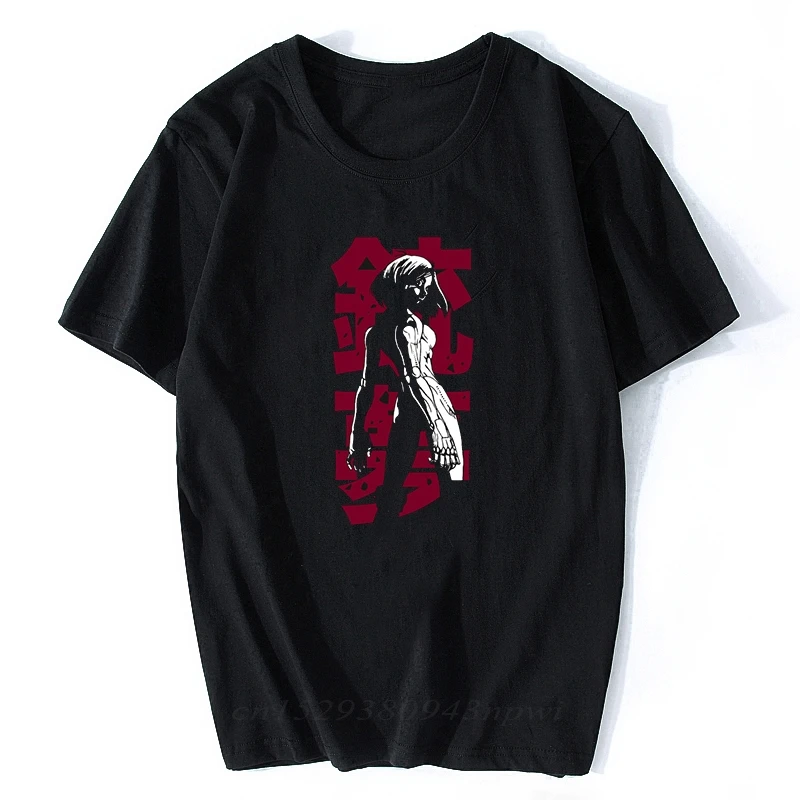 Camiseta de Battle Angel Alita para hombre y mujer, camisa de Anime de Gunnm, Gully Gally, estilo de moda, negra, diseño informal, Unisex, de algodón