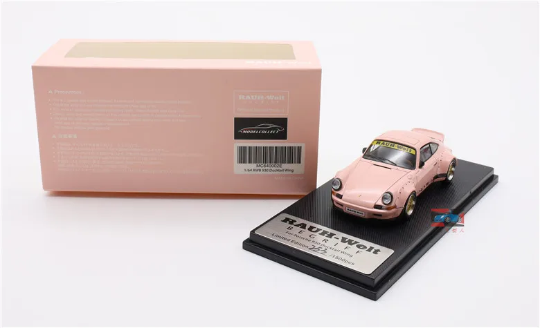 

Model Collect 1/64 Porsche 930 RWB Diecast Collection of Simulation Alloy Car Model Children Toys