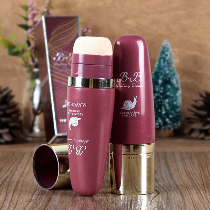 

2019 New fashion Makeup Foundation Cream Oil-control Concealer Matte Base BB Cushion Face Full Coverage Professional Cosmetics