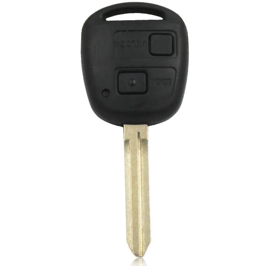 Бесключевой вход 2 кнопки дистанционный смарт ключ брелок для Toyota Camry Prado 433MHZ с 4C