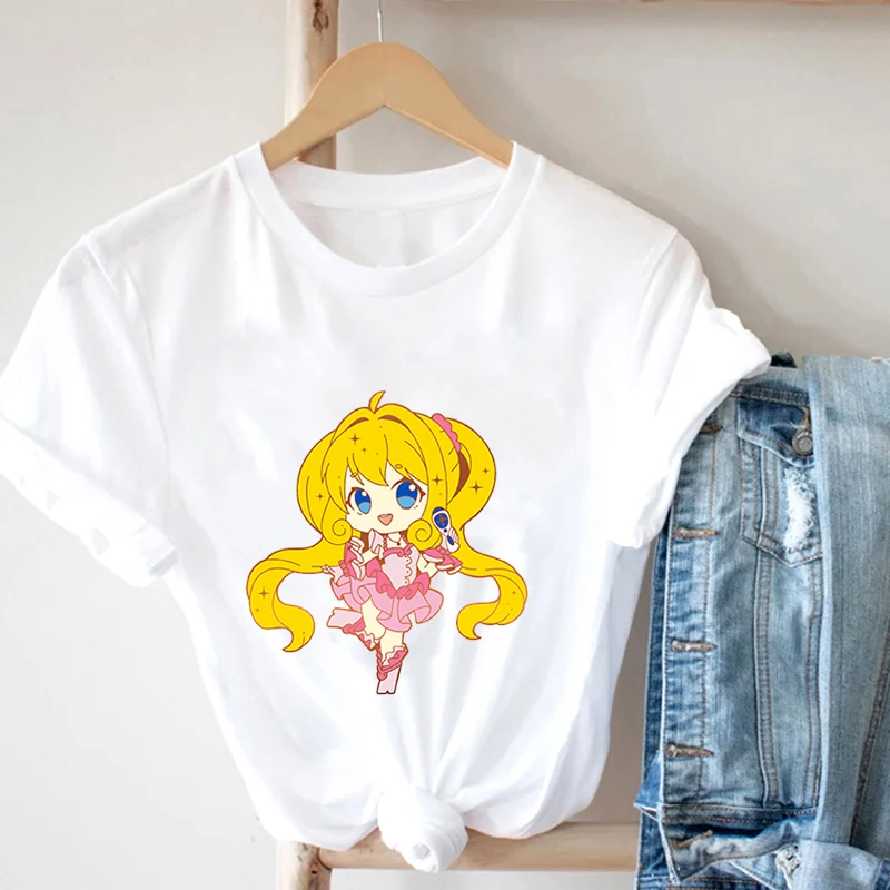 

90s Women T Shirt Women Funny White Harajuku Aesthetic TShirt Fashion Kawaii Graphic Ullzang New T-Shirt Female Top Tee