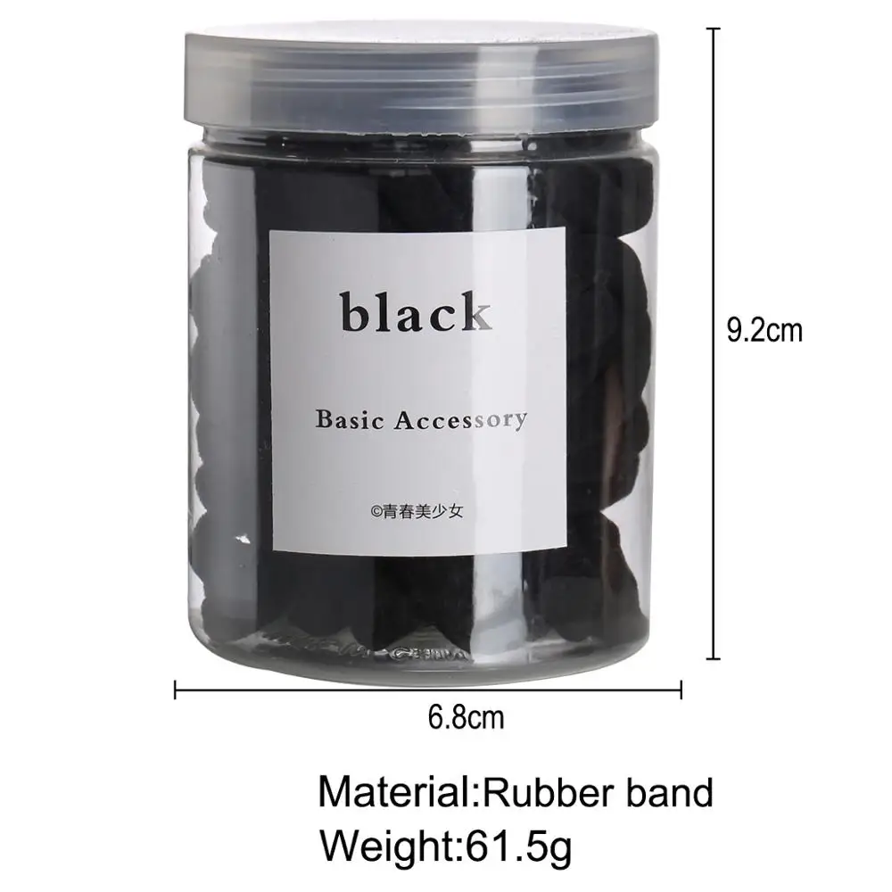 

Children Cute Candy Cartoon Solid Rubber Bands Girls Big Disposable Lovely Elastic Hair Bands Kids Sweet Hair Accessories