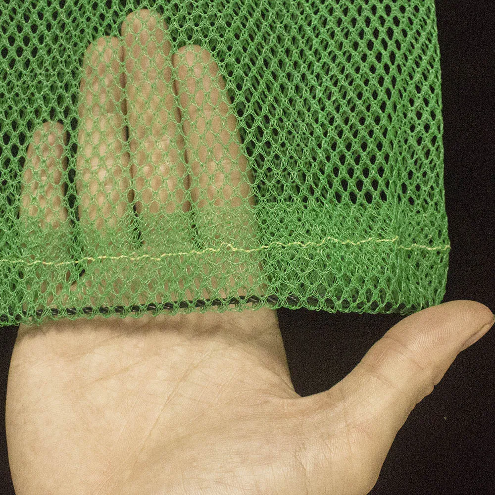 Складные сетчатые сумки Lawaia нейлоновые быстросохнущие зеленого и желтого цвета