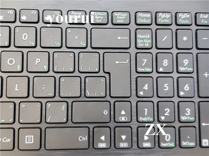 Новая клавиатура для ноутбука asus R752 R752L x751 X751L X751LA X751LAV X751LD X751LK C крышкой |