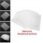 10 шт.лот, 2 типа, большие карманы для хранения штампов и штампов, пластиковый лист из ПВХ, для самостоятельного изготовления, скрапбукинга, шейкера, карт, фоторамки
