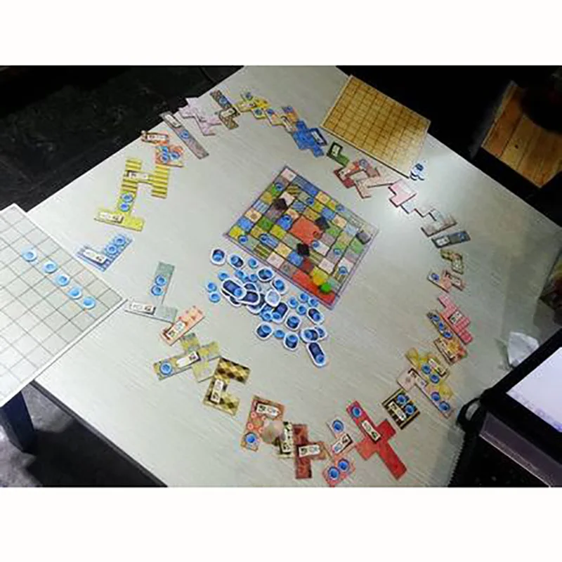 Лоскутная настольная игра для двух игроков забавные вечерние бумажные игры