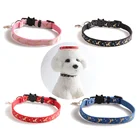 Горячая из мультфильма Холодное сердце, 1 шт., регулируемый кошачьи ошейники с Луной и звездами подвеска щенок ожерелье с котенком; Фруктовый принт кошка Хлоя, кролик ошейники с колокольчиками