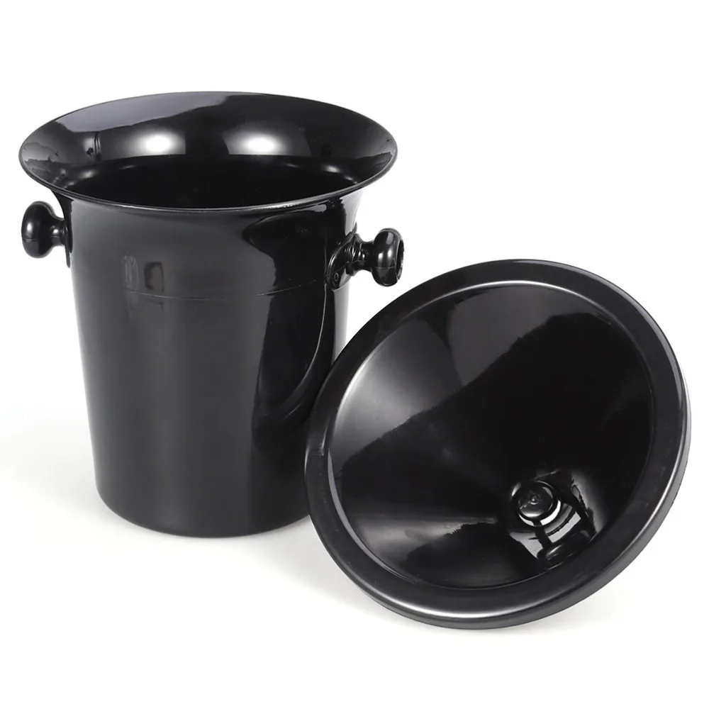 

3Pcs Creative Tasting Spittoons Spittoons Dump Buckets (Black)