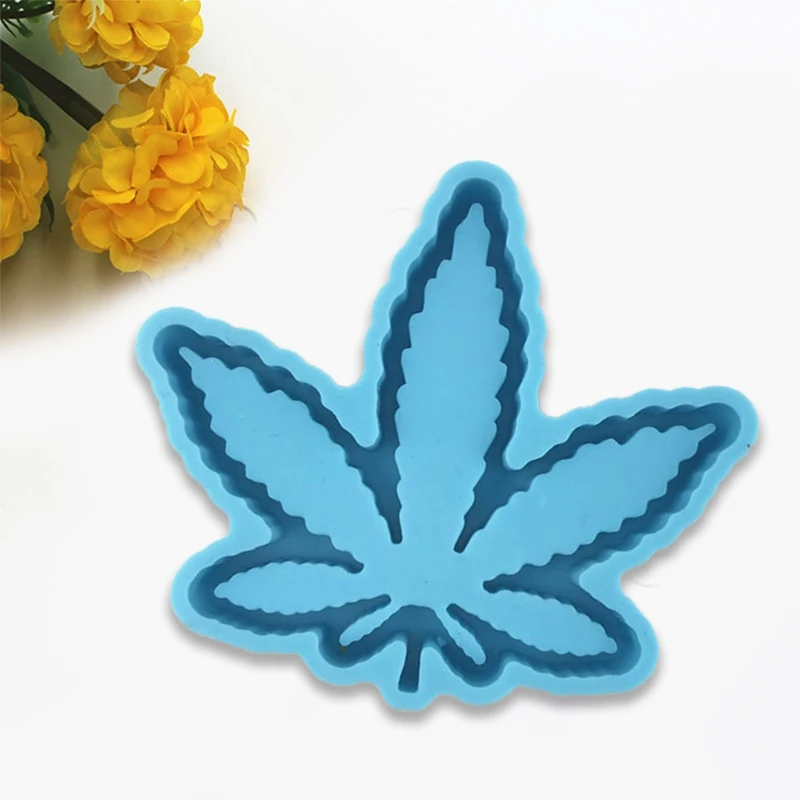 Узор в виде кленового листа Quicksandbox эпоксидная смола форма украшения силиконовая