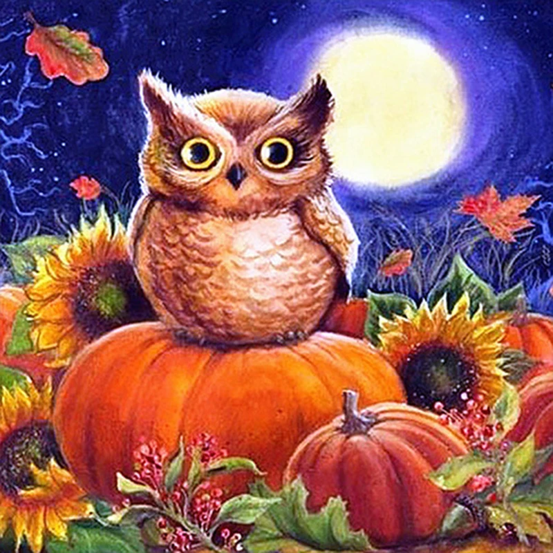 Новый 5d алмазная живопись полная дрель квадратная Сова искусство Алмазная