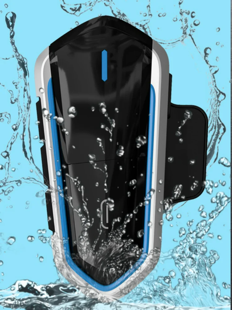 

Popular Motorcycle Helmet Bluetooth Headset CSR Solution FM Waterproof Helmet Headset