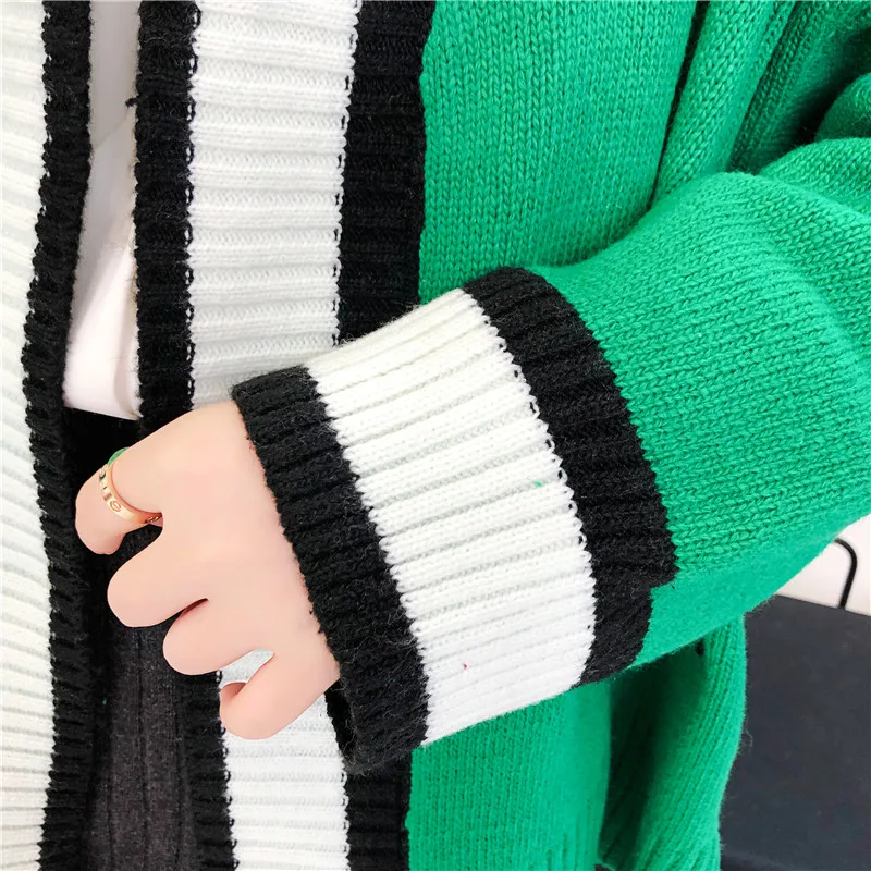 2019 новый осенне-зимний теплый толстый кардиган женский Свободный Повседневный