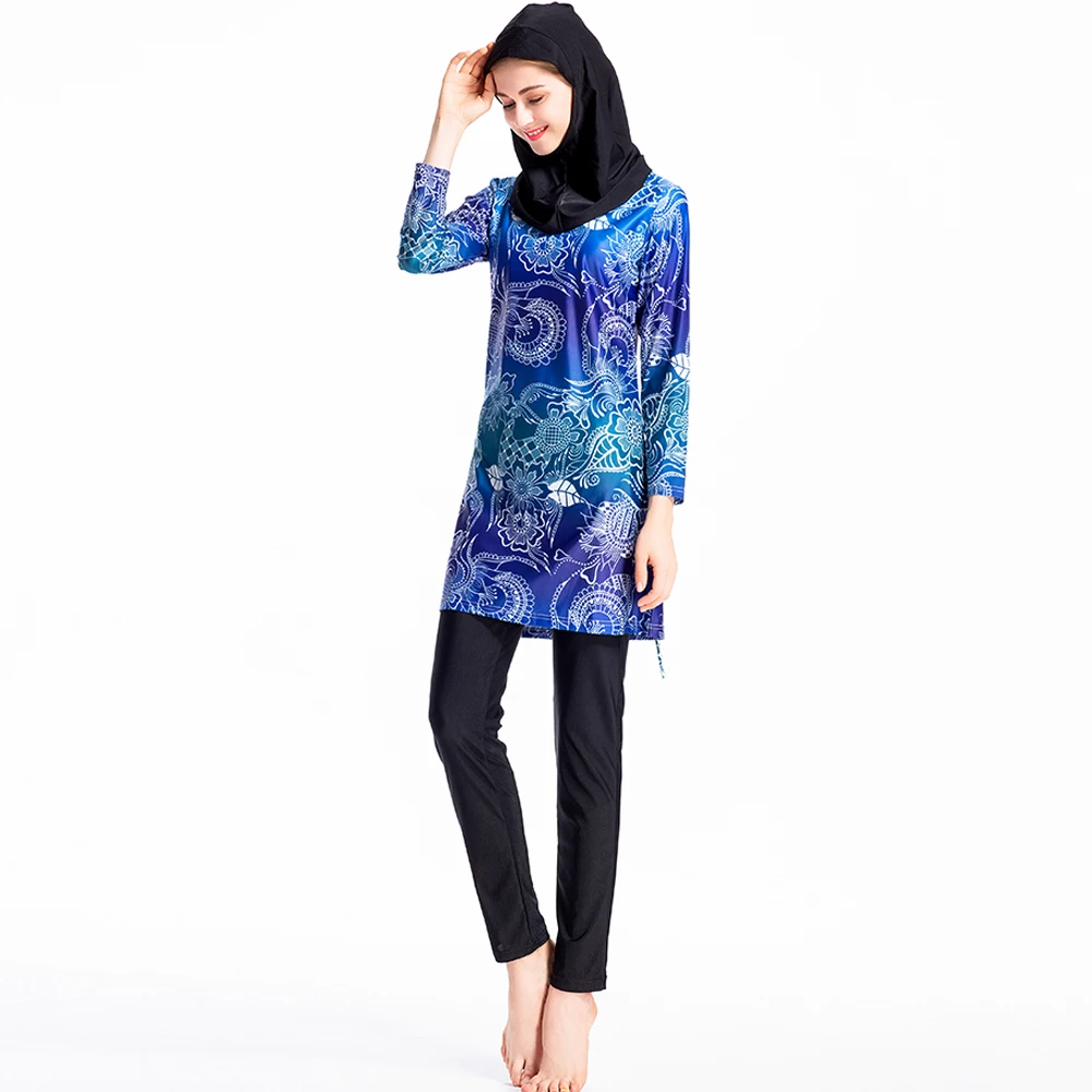 Мусульманский женский купальник 3 предмета арабский Буркини мусульманский