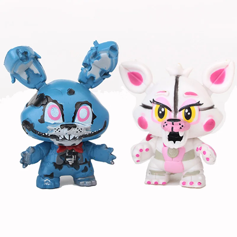 FNAF кошмар эннард цирк детские фигурки из игры Фредди ПВХ игровые Бонни Фокси Чика