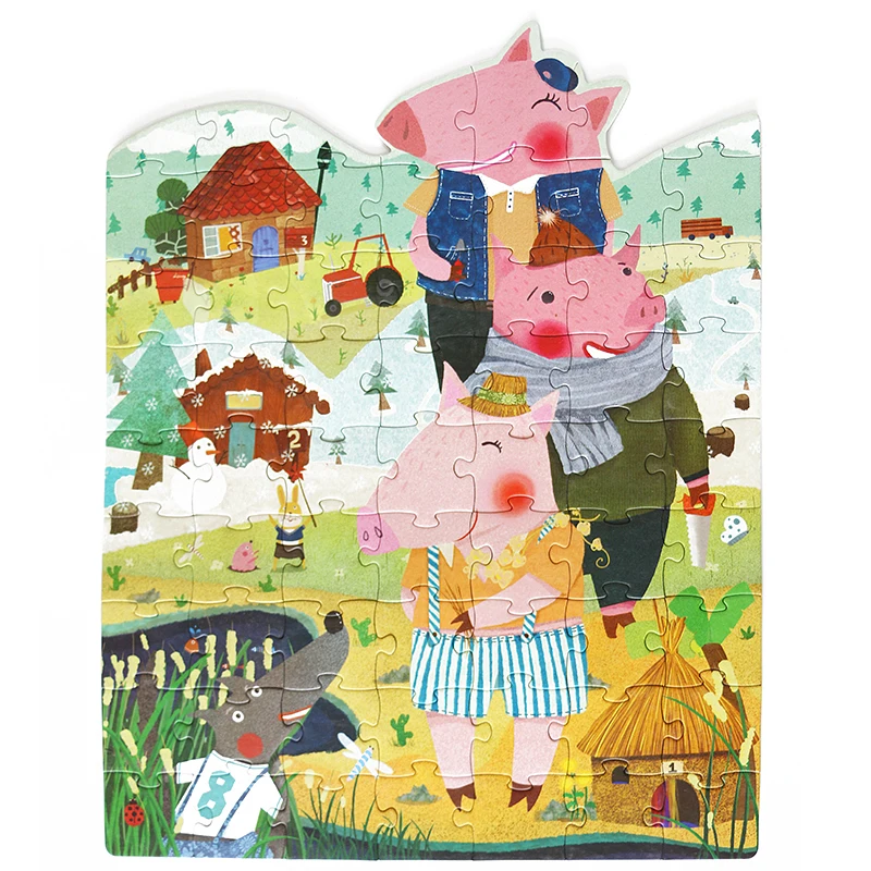 63 шт. детские развивающие игрушки-пазлы для детей 3 лет | Игрушки и хобби