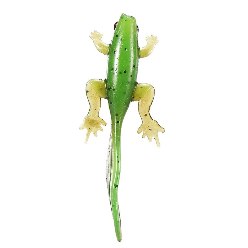 4 шт./лот мягкая рыболовная приманка 3 7 г/8 см лягушка Головастик с имитацией