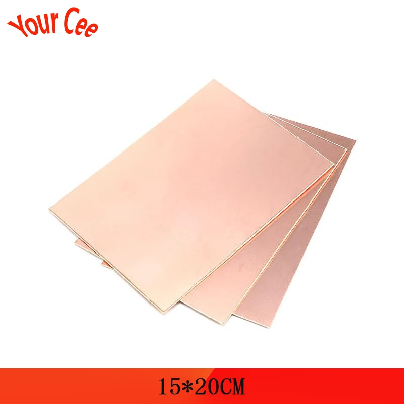 5 шт. двухсторонняя печатная плата эпоксидное волокно медная плакированная