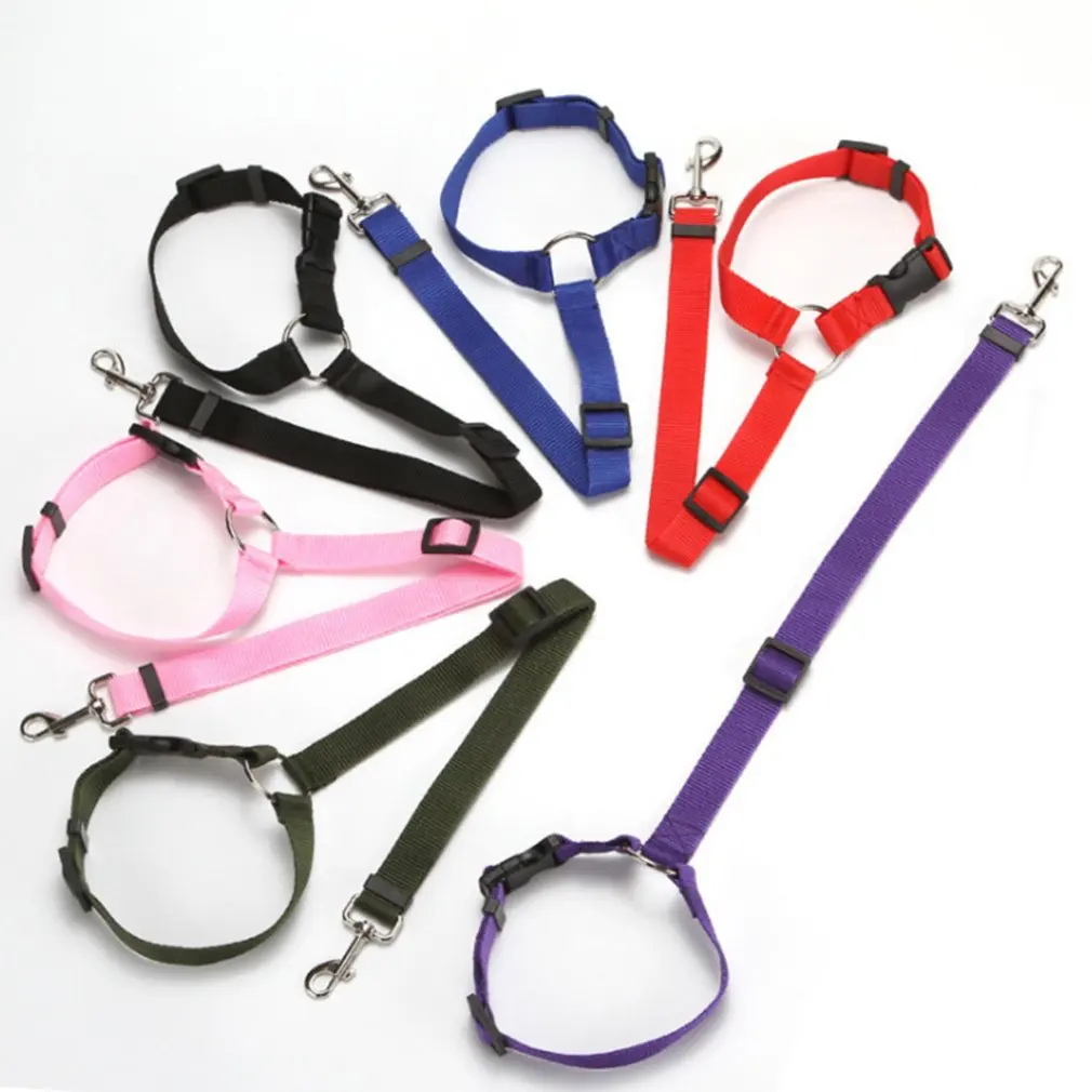 Ремень безопасности для собак и кошек ремень подголовника автомобиля