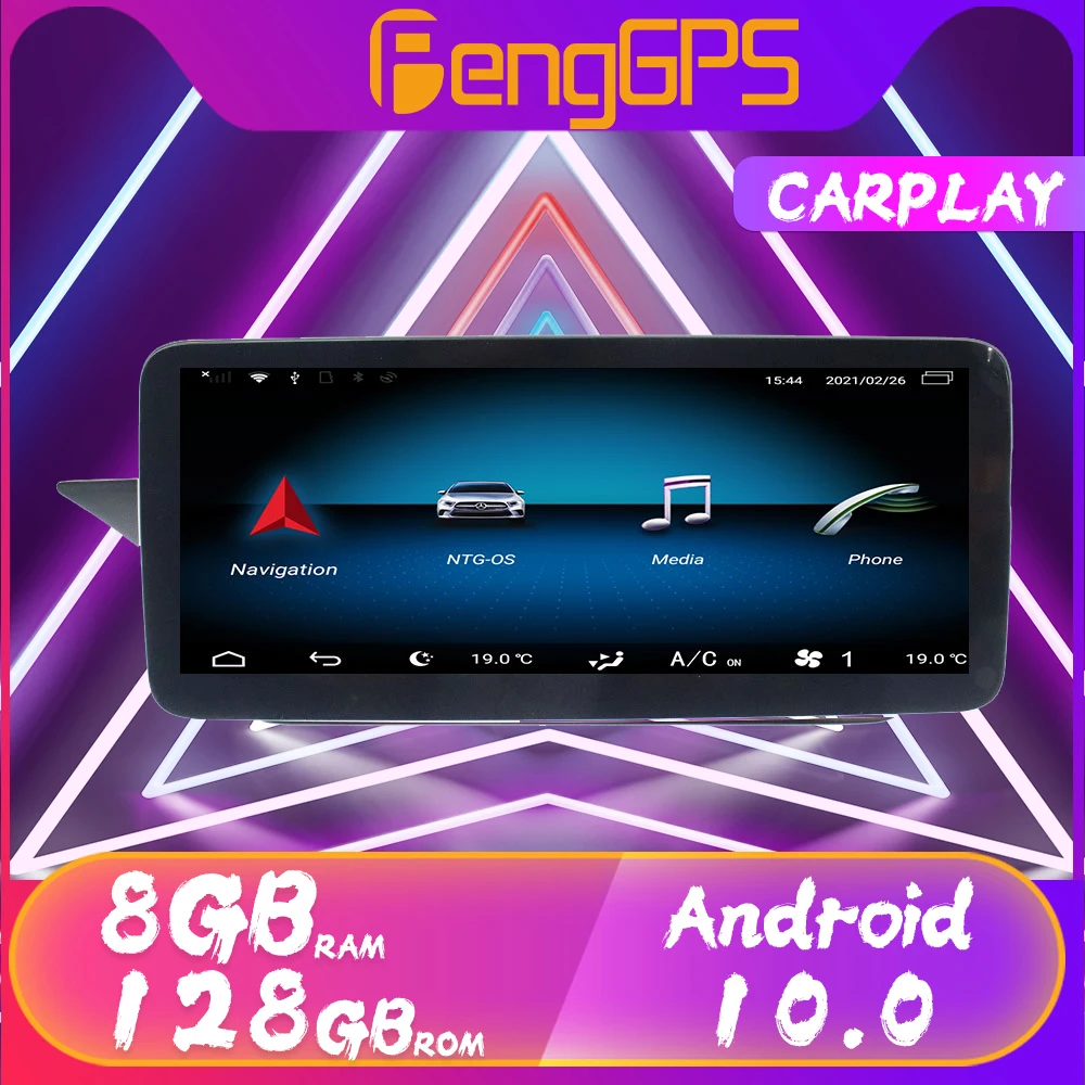

128G Android 12.3" PX6 DSP For Benz GLK X204 2013+ Car DVD GPS Navigation Auto Radio Stereo Video Multifunction CarPlay HeadUnit