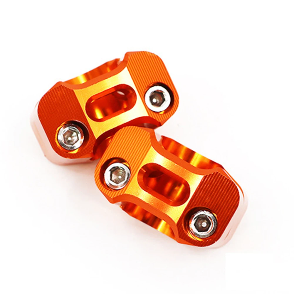 

50% HOT SALESNew Arrival 1 Pair 28mm Motorcycle Handlebar Riser Bar Mount Handle Clamps Adapter Risers Taper for BWS MSX-125
