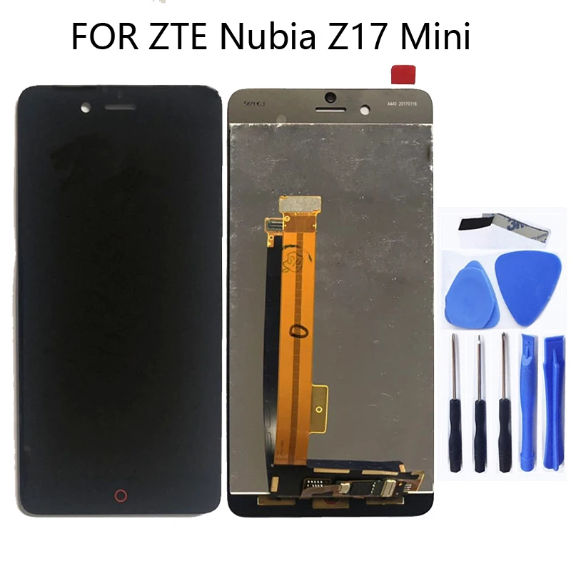 ЖК-дисплей для ZTE Nubia Z17 mini NX569J NX569H, сенсорный экран в сборе, Аксессуары для ZTE Nubia Z17 Mini, запасные части для телефона