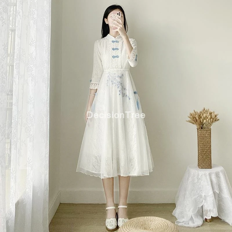 

2021 Китайский народный танец комплект одежды Ретро Династия Тан принцесса косплей сценическая одежда Азиатский традиционный костюм ханьфу ...