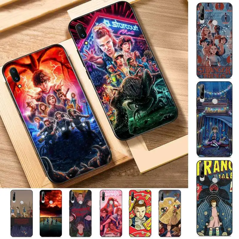 

Yinuoda Stranger Things Phone Case for Huawei Y 6 9 7 5 8s prime 2019 2018 enjoy 7 plus