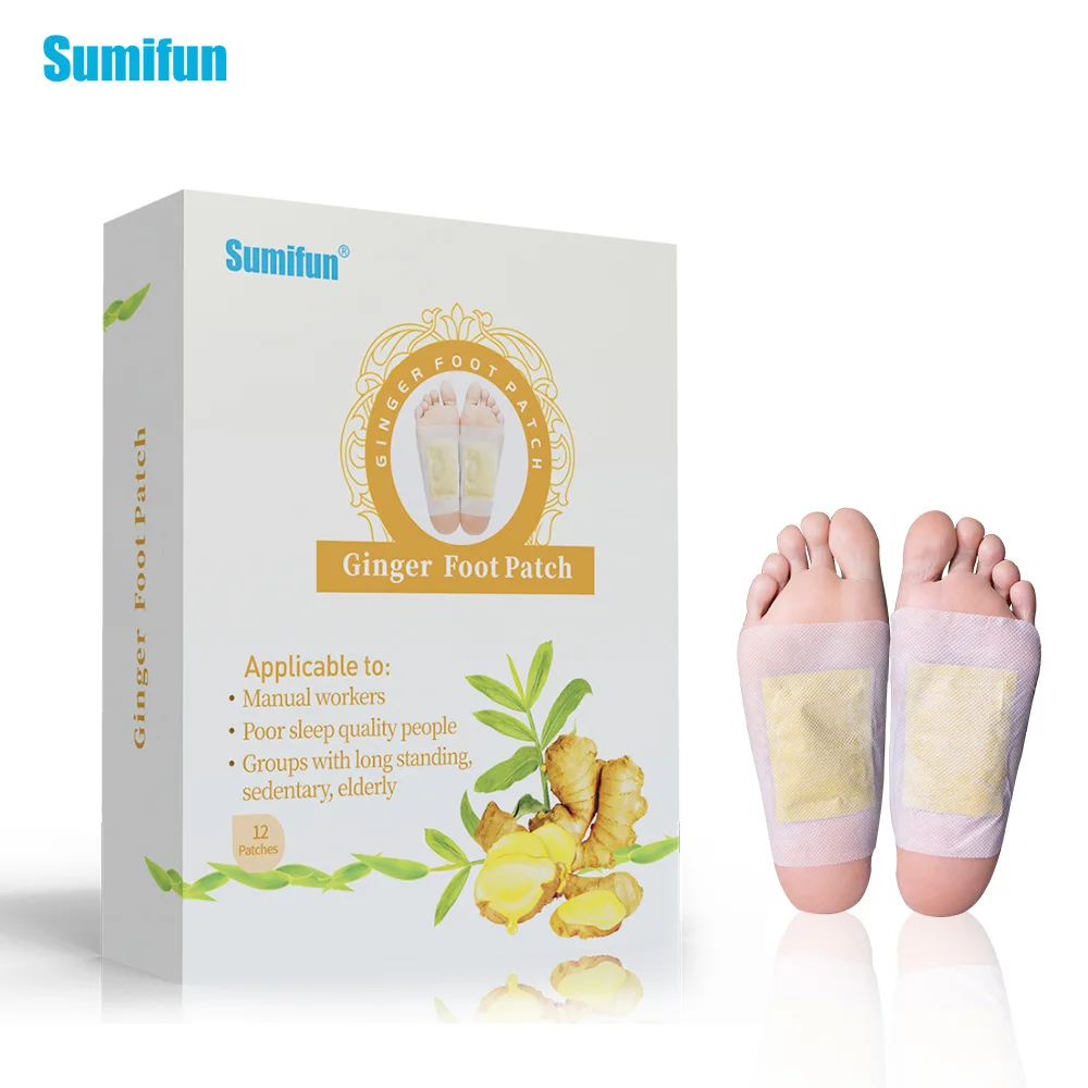 

Паста для ног sumifun 12 таблеток/коробка ginger паста для ног