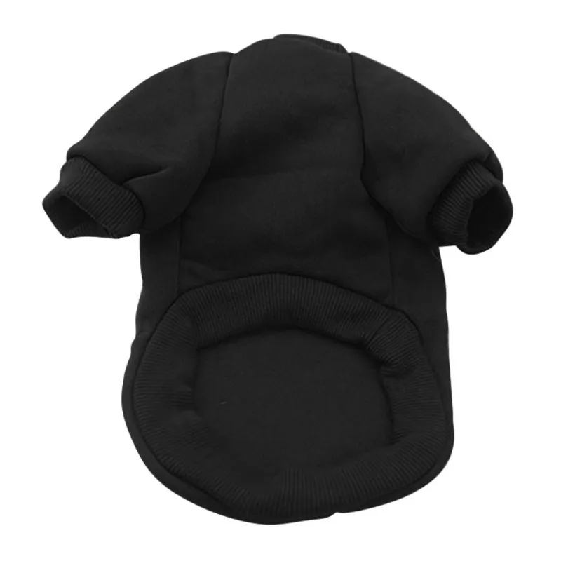 Зимний теплый свитер для домашних животных одежда маленьких собак с двумя ногами