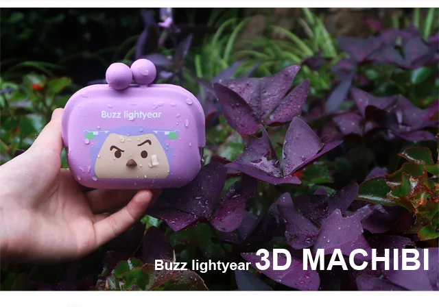 Disney аутентичный Микки Минни Маус мультфильм милый силиконовый кошелек для монет маленьких девочек кошелек маленькие подарки для кошелек для мальчиков
