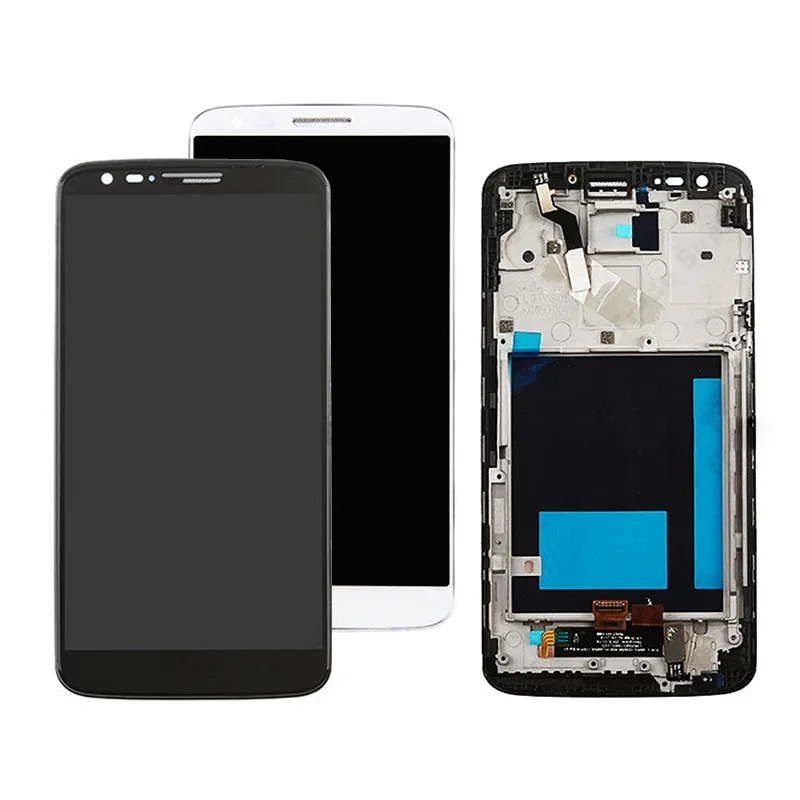 100% Протестировано Высокое качество для LG G2 D800 D802 ЖК дисплей сенсорный экран