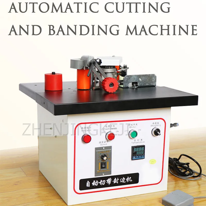 

Desktop Edge Banding Machine Woodworking Small Fully Automatic Home Improvement Furniture Hot Melt Glue Paint Free Ecology Board