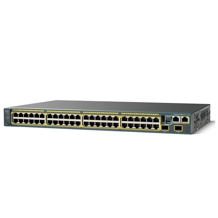 

Оригинальный коммутатор Cis co Switch 2960S, 48 портов Gigabit WS-C2960S-48TS-S