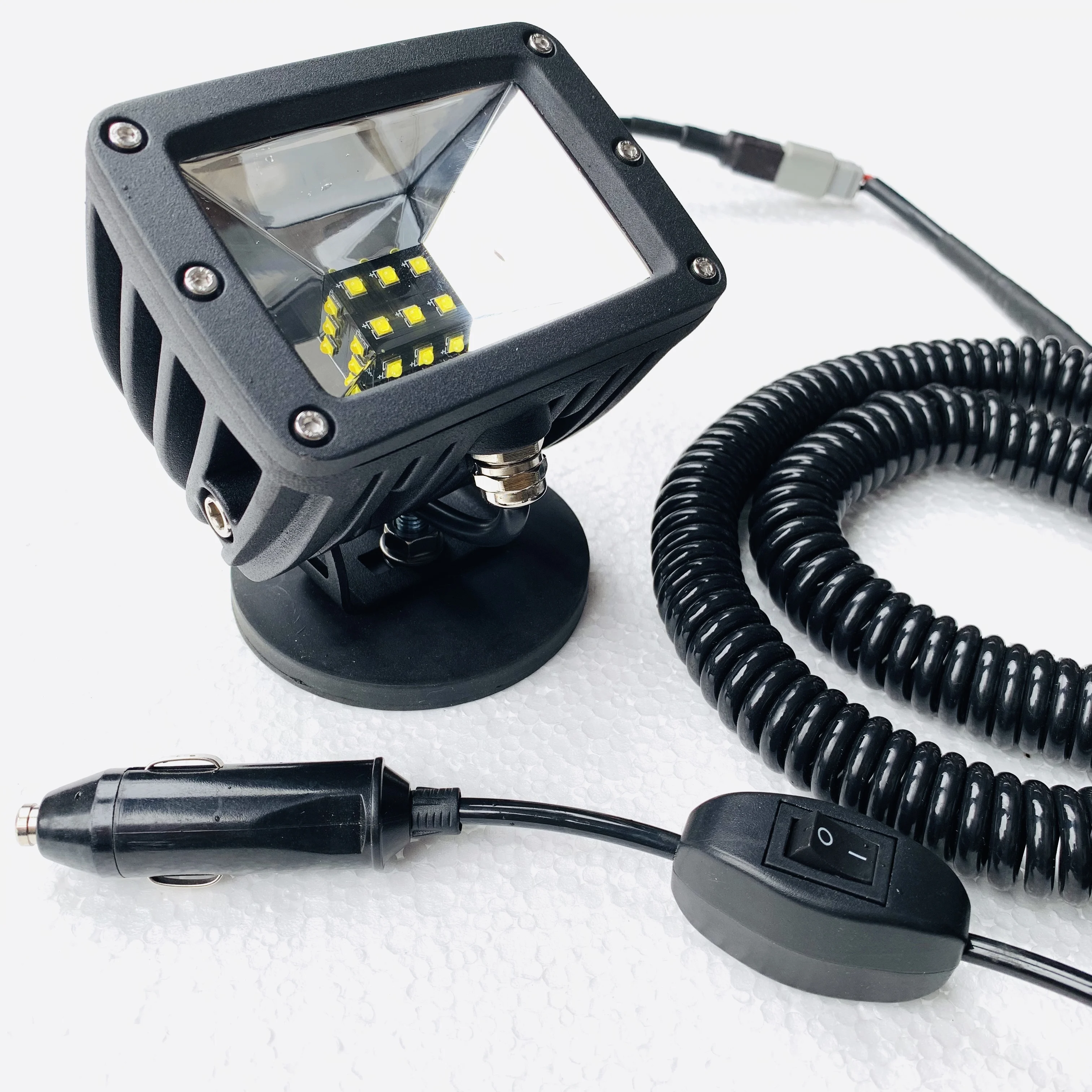 60 Вт Светодиодный прожектор для рабочего освещения вилочный погрузчик магнитный