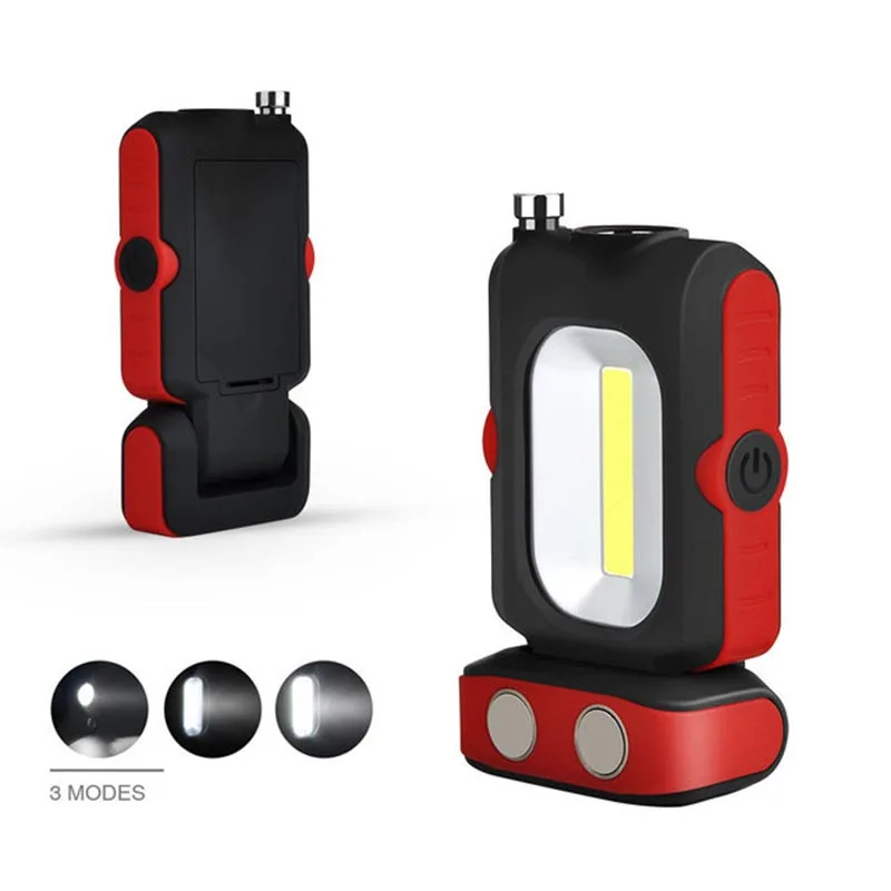 Многофункциональный регулируемый cob светодиодный рабочий свет 3 режима