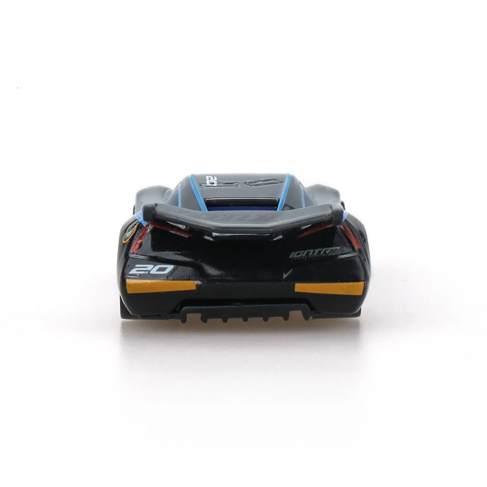 Disney Pixar Cars 2 3 Lightning 40 стиль Mcqueen Mater Jackson Storm Ramirez 1:55 литой автомобиль металлический сплав мальчик детские игрушки подарок