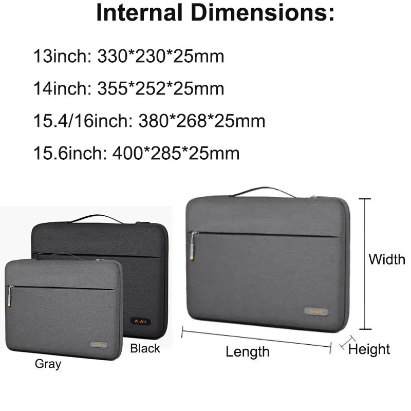 WIWU водонепроницаемый чехол для ноутбука MacBook Pro 13 2020 A2338 сумка 16 дюймов модная 14