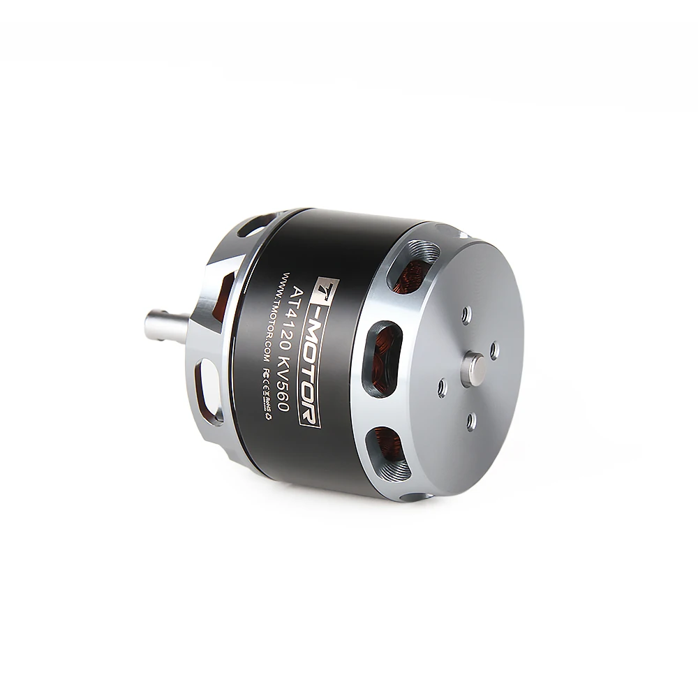 T-MOTOR AT4120 длинный вал 250kv 500kv 560kv бесщеточный электродвигатель для