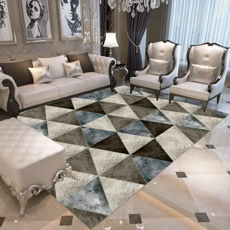 Черные маленькие двойные звезды скандинавские Dywaniki Dywan Tapis De Priere Розовая гостиная