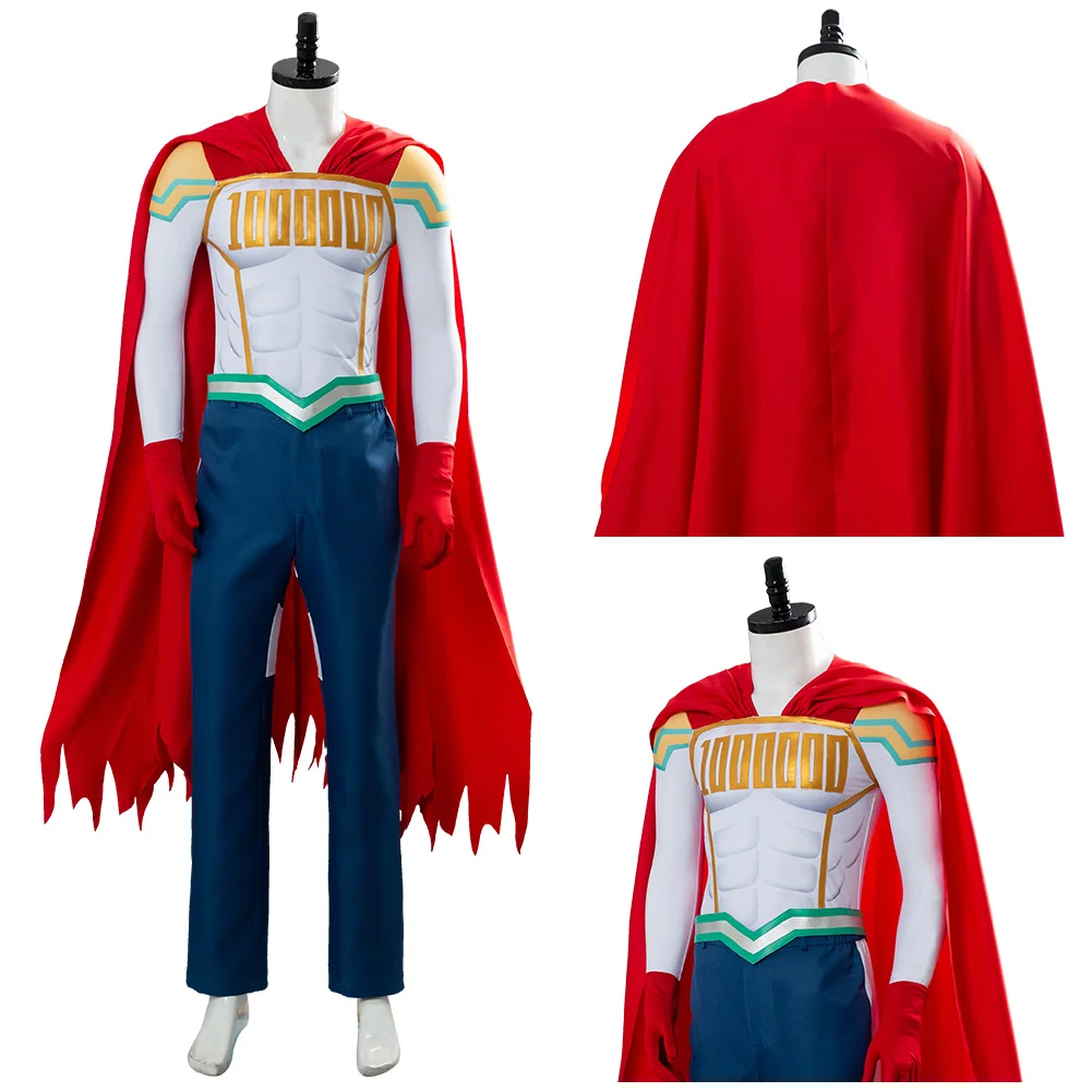 My Boku no Hero Academia Cosplay Million Lemillion Mirio Togata Costume Uniform Cloak Full Set Halloween Party | Тематическая