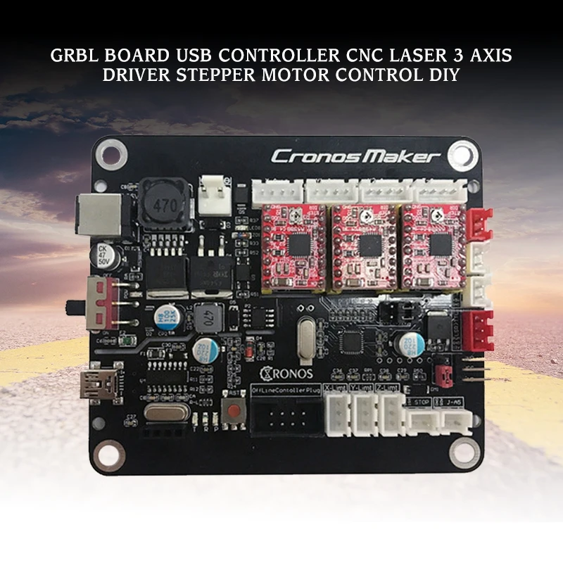 2021 Новый Usb Управление TTL PWM CNC лазера 3 оси драйвер шагового двигателя DIY часть
