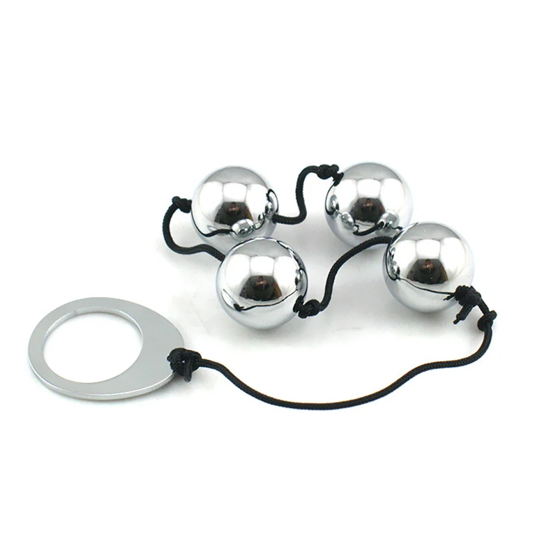 4 шарика металлические тяжелые кегелевые шарики Бен Ва Мяч Тренажер влагалища