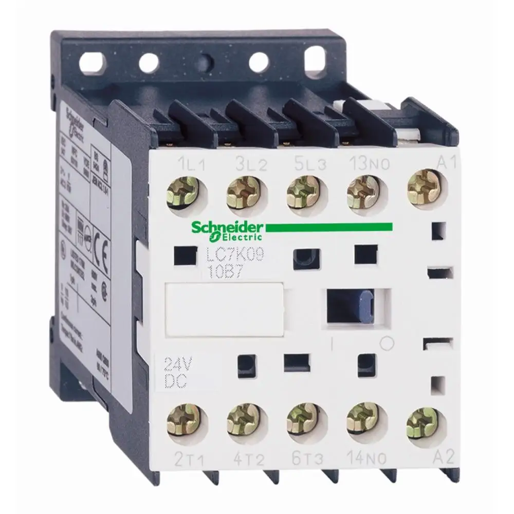 LC1K1201F7 LC7K1201F7 TeSys K контактор 3P - AC-3 = 440 V 12-1 NC aux. -Катушка переменного тока 110 В |
