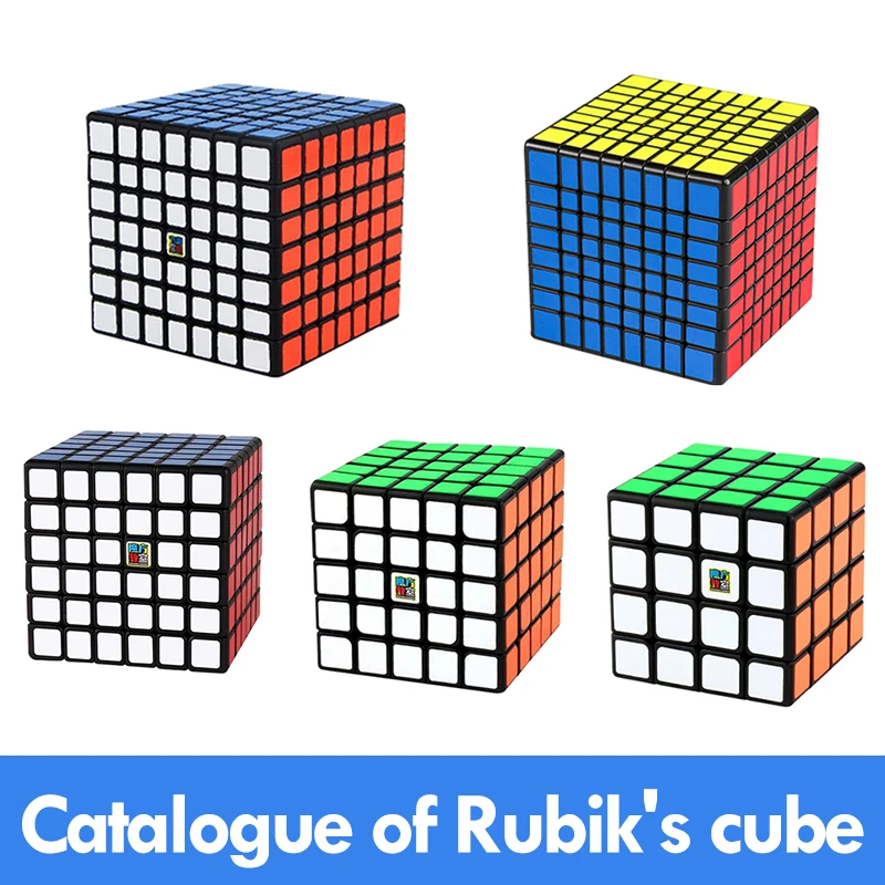 MoYu meilong-cubo m&aacute;gico MofangJiaoshi 4x4 5x5 6x6 7x7 8x8x8, rompecabezas educativo, cubo m&aacute;gico juguetes para ni&ntilde;os-1