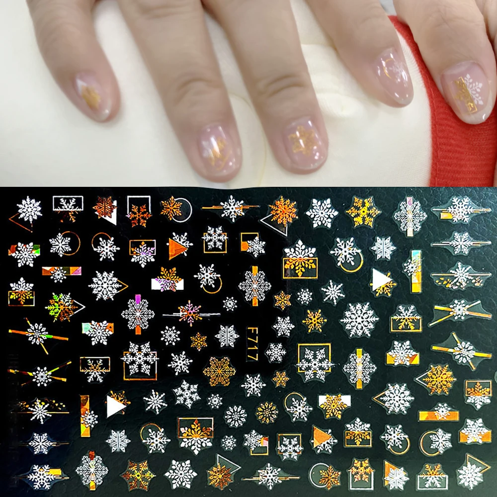 

Adhesive Nail Sticker Decoration Small Flowers Deco Nail Art Stickers Golden Cololr Leaves Sticker For Nails Peacock Sticker