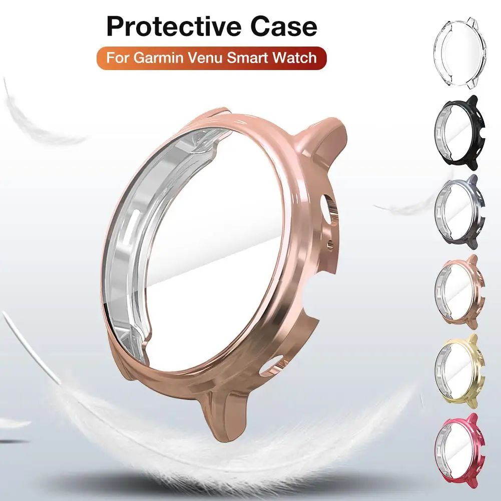 6 шт. защитный чехол для смарт часов Garmin CAME с покрытием из ТПУ бампер аксессуары