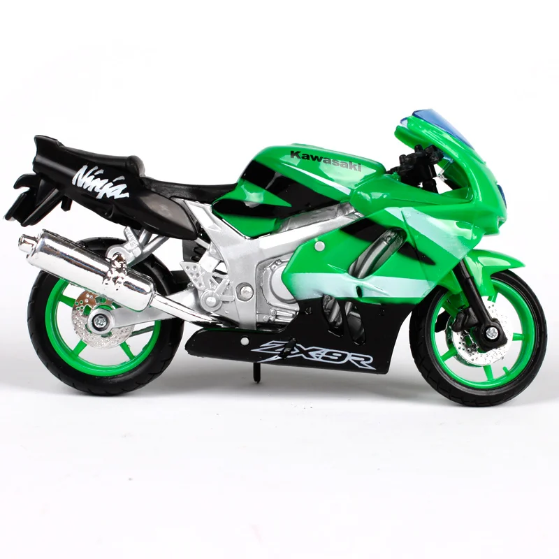 Модели мотоциклов Maisto Kawasaki Ninja модели 1:18 литые подарок на день рождения игрушка