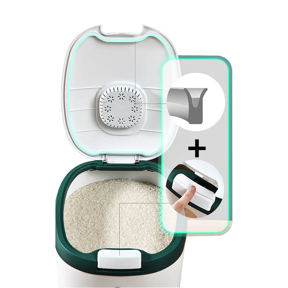 Контейнер для хранения пищевых продуктов WALFOS 5 кг/10 кг | Дом и сад