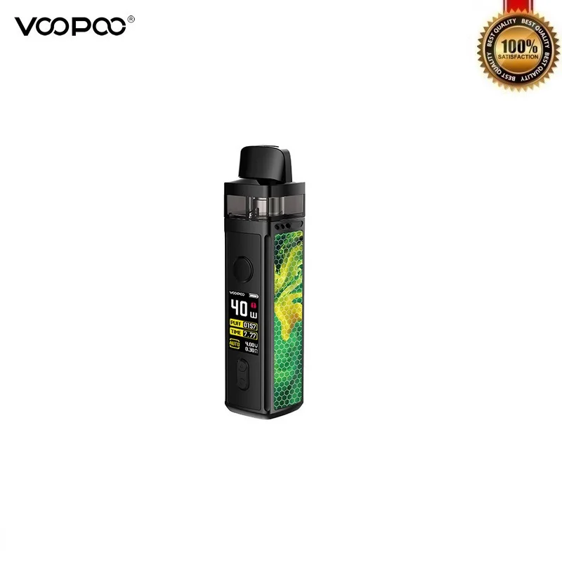 В свободном доступе! VOOPOO VINCI Mod Pod Vape Kit с батареей 1500ма/ч 5 мл и 0 96 дюймов TFT цветной